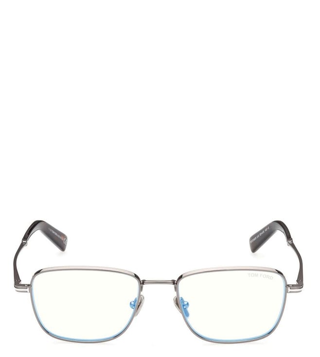 Buy Tom Ford FT5748-B 55 012 Blue Block Square Eye Frames for Men Online @  Tata CLiQ Luxury