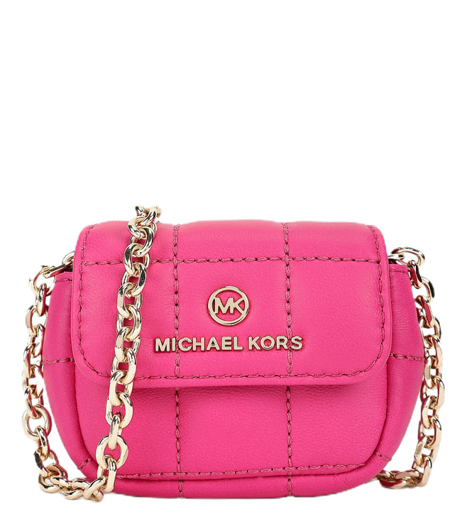 Buy MICHAEL Michael Kors Wild Berry Quilted Small Cross Body Bag for Women  Online @ Tata CLiQ Luxury