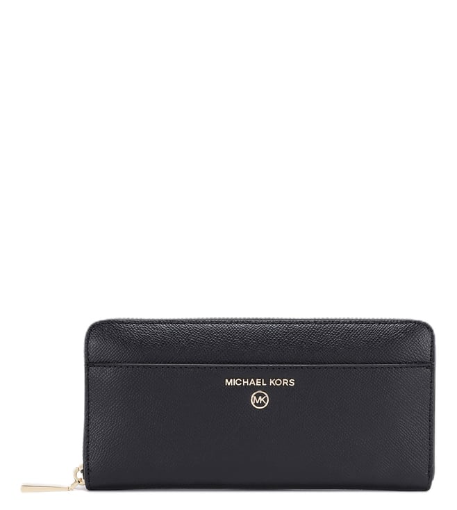 Buy MICHAEL Michael Kors Black Jet Set Charm Medium Wallet for Women Online  @ Tata CLiQ Luxury