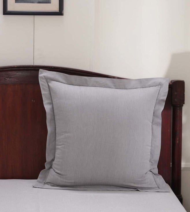 Gray Euro Pillow atelieryuwa.ciao.jp