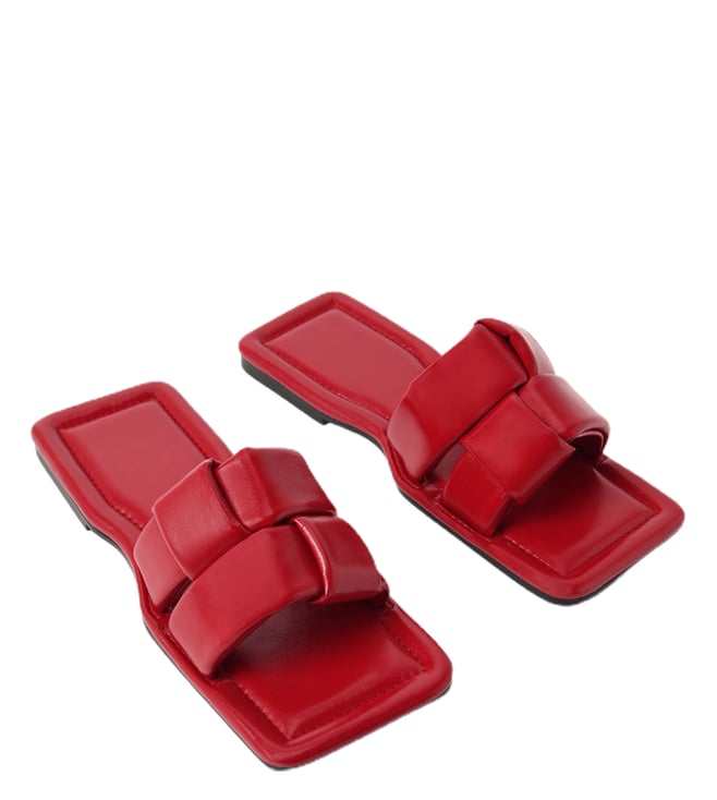 ISlide Red USA Swimming Primary Slide Sandals