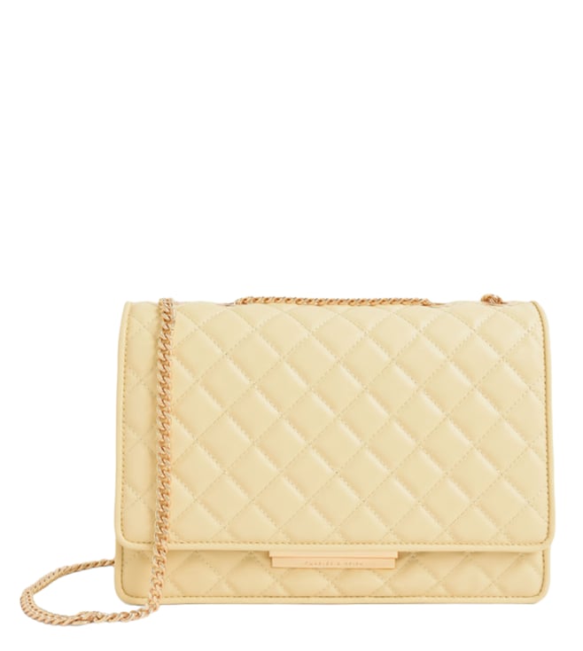 Quilted shoulder bag discount charles and keith