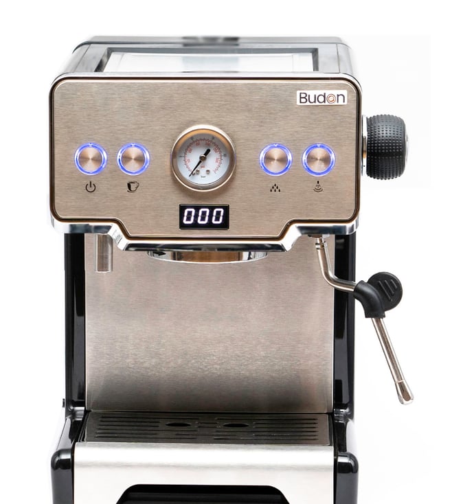 Budan Silver Medium Espresso Coffee Machine