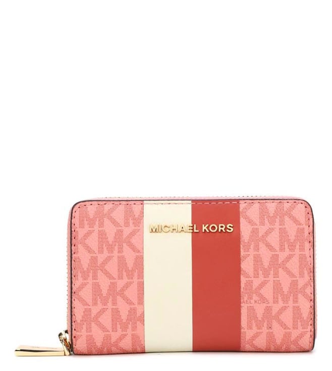 Michael Kors Adele Logo Smartphone Wallet  What Fits Inside  Review   YouTube