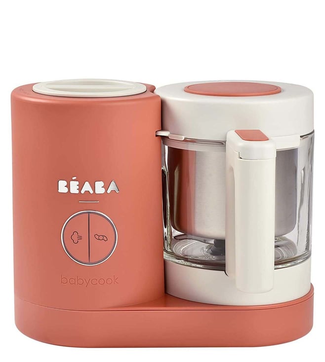 BEABA Babycook® Original Baby Food Maker, Baby Food Steamer, Baby Blender,  Peacock