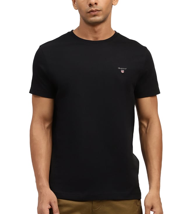 Buy Gant Regular Fit T-Shirt for Men Online @ Tata CLiQ Luxury