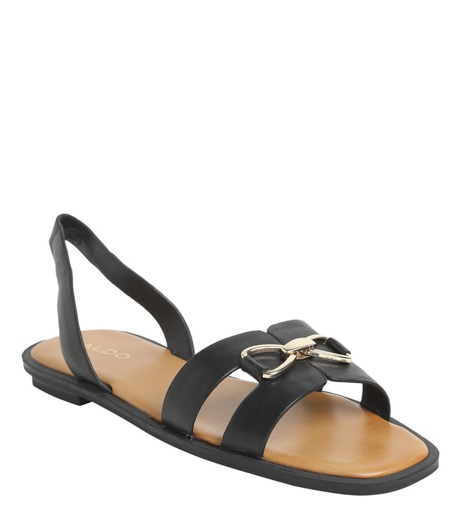 Buy ALDO Black Odele001 Back Strap Sandals for Women Online @ CLiQ Luxury