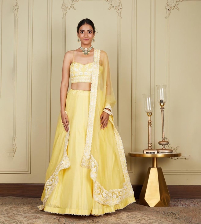 Lemon Yellow Colored Latest Designer Fancy Party Wear Lehenga Choli |  forum.iktva.sa