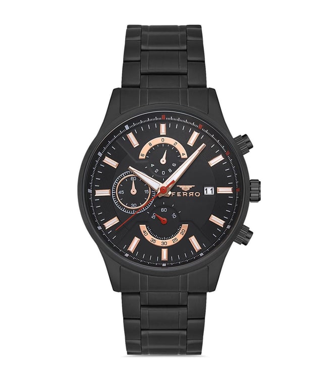 Buy Ferro FM31915A-G Chronograph Watch for Men Online @ Tata CLiQ Luxury