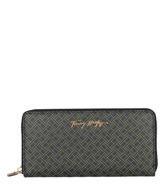 Tommy Hilfiger Millie Womens Zip Around Wallet Print Navy+Neon Green: Buy  Tommy Hilfiger Millie Womens Zip Around Wallet Print Navy+Neon Green Online  at Best Price in India