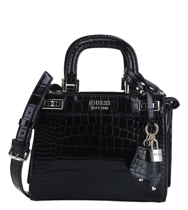 Buy Guess KATEY Luxury Satchel Bag In Black