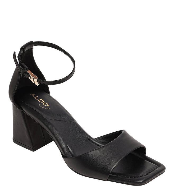 Buy Black SAFDIE001 Ankle Strap Sandals for Women Online @ Tata CLiQ Luxury