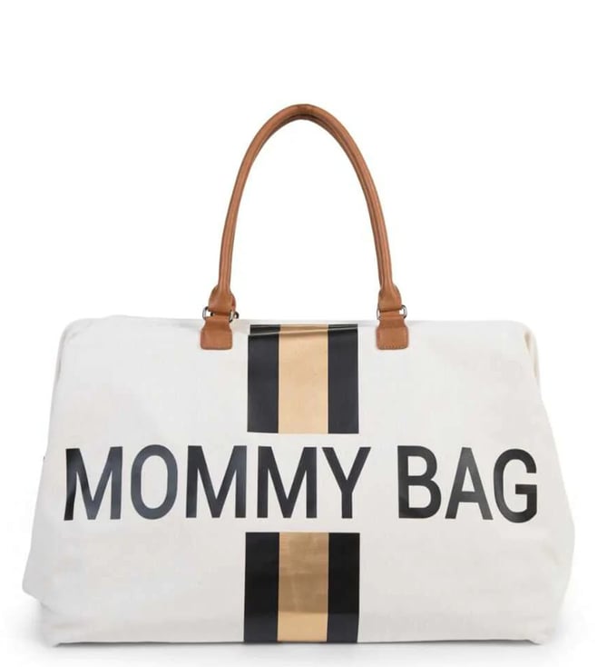 Caramel and Sun, Mommy Bag Big Grey Off White