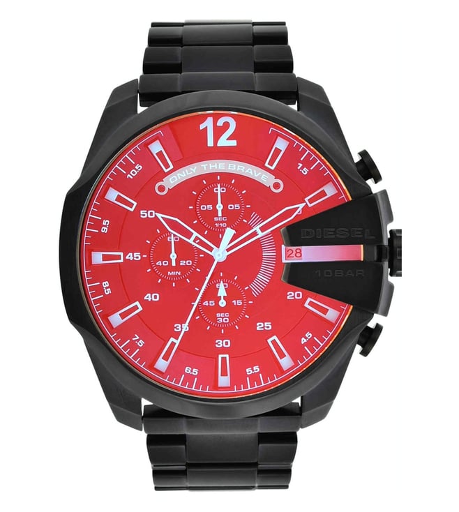 Diesel Analog Red Dial Men's Watch-DZ4318I : Amazon.in: Fashion