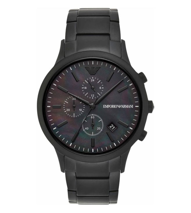 Armani Exchange Moonphase Multifunction Black Stainless Steel Watch AX –  Watch Station® - Hong Kong Official Site for Authentic Designer Watches,  Smartwatches & Jewelry