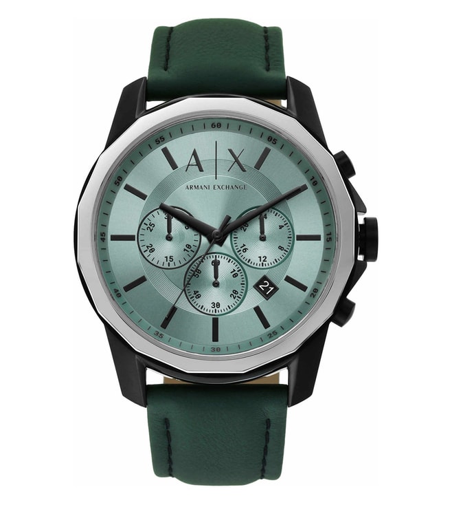 CLiQ for Tata @ Watch Analog AX1725 Buy Men Chronograph Luxury Online Armani Banks Exchange