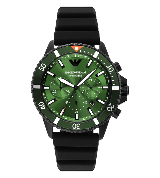 Men Diver Buy AR11463 Online Emporio Armani Luxury Analog CLiQ @ Chronograph for Watch Tata