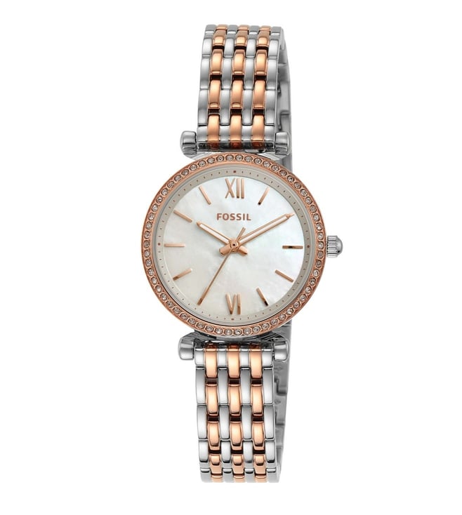 Buy FOSSIL ES4649 Carlie Mini Analog Watch for Women Online @ Tata CLiQ ...