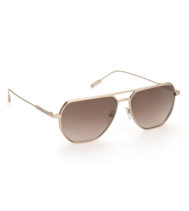 Buy Ermenegildo Zegna EZ02075832G Aviator Sunglasses for Men Online ...