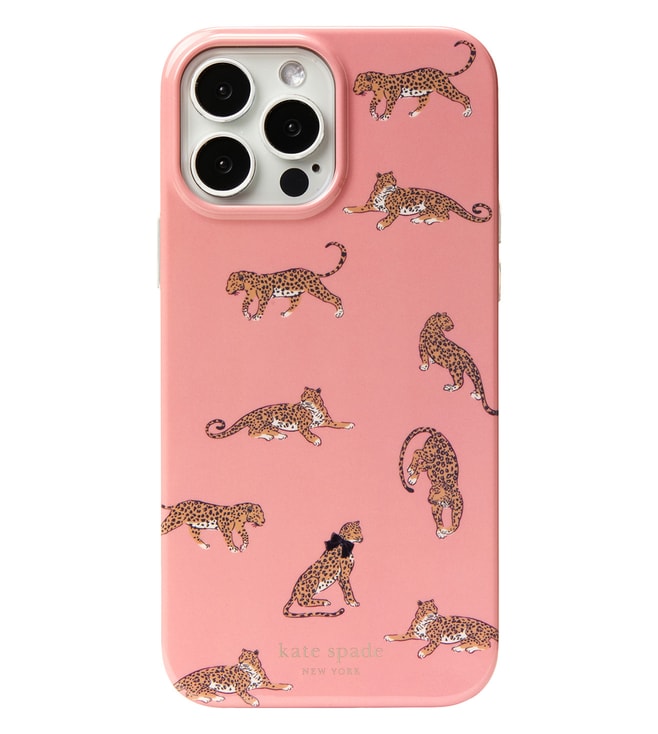 Buy Kate Spade Dancer Pink Leopard Print iPhone 13 Pro Max Case for Women  Online @ Tata CLiQ Luxury