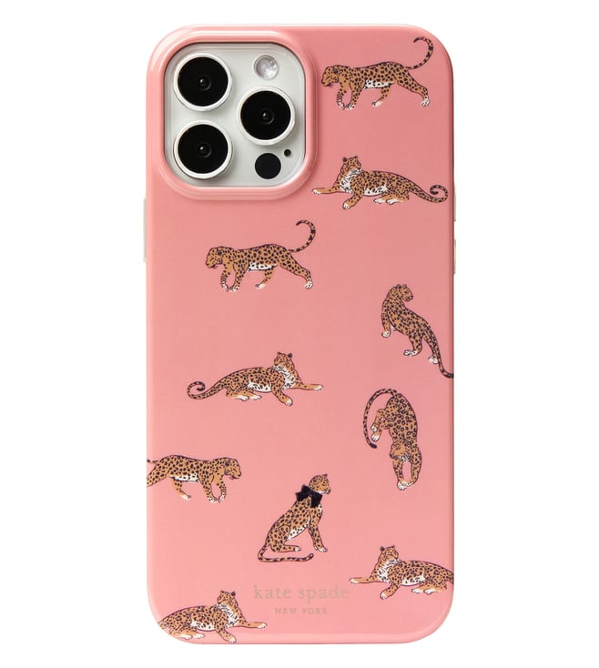 Buy Kate Spade Dancer Pink Leopard Print iPhone 13 Pro Max Case for Women  Online @ Tata CLiQ Luxury