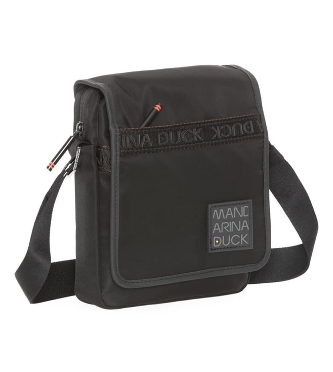 Buy MANDARINA DUCK Black Warrior Small Cross Body Bag for Women Online ...