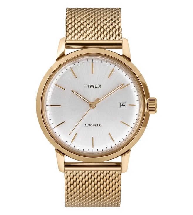 Buy TIMEX TW2T34600 Marlin Automatic Analog Watch for Men Online @ Tata  CLiQ Luxury