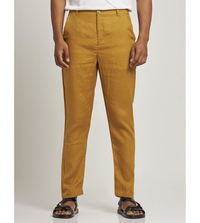 Spring Color Combos That'll Help You Stand Out | Mens yellow pants, Pants  outfit men, Yellow pants