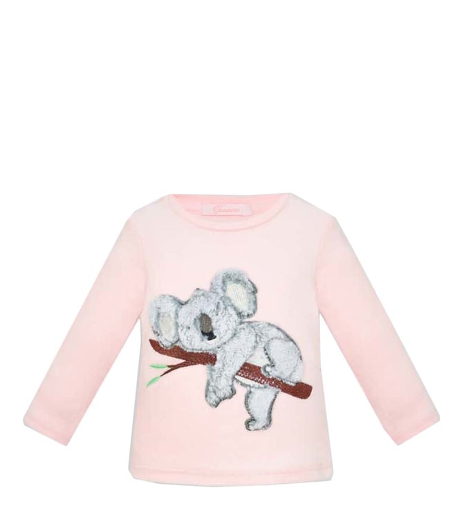 Buy Choupette Kids Pink Patch Regular Fit Baby Sweatshirt Online @ Tata  CLiQ Luxury