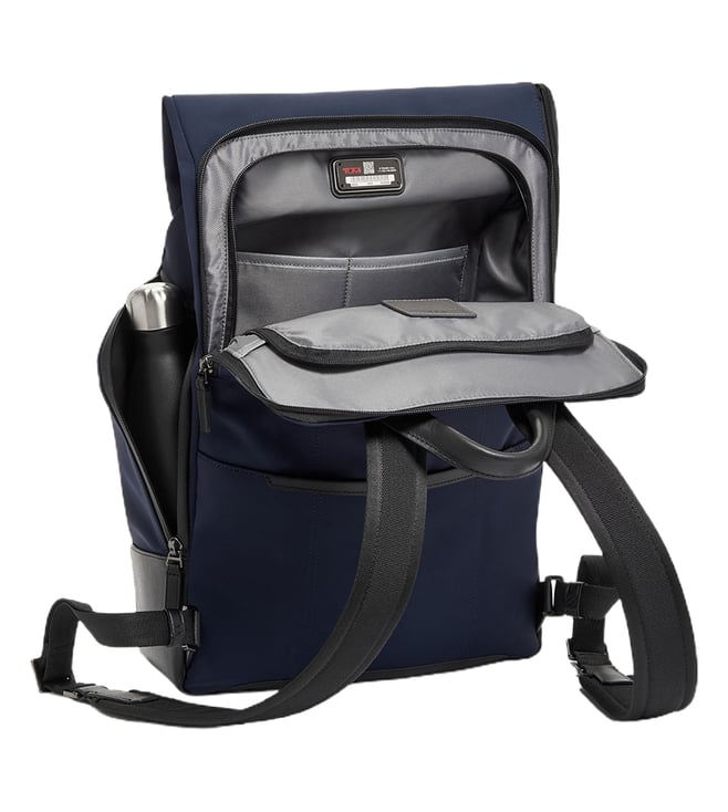 Buy Tumi Navy HARRISON Osborn Roll Top Medium Backpack Online Tata