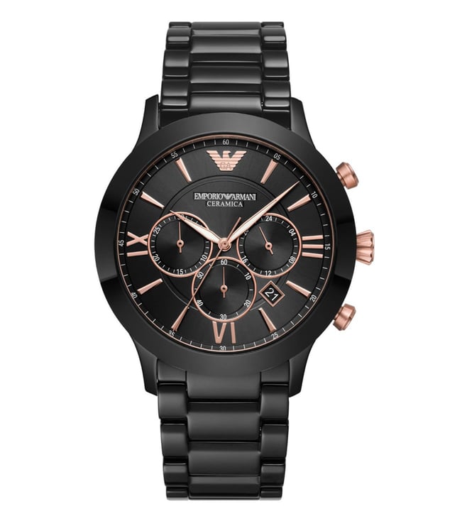 Buy Emporio Armani AR70006 Giovanni Chronograph Watch for Men Online ...