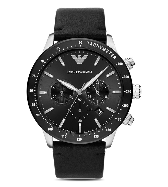 Buy Emporio Armani AR11243 Mario Chronograph Watch for Men Online @ Tata  CLiQ Luxury