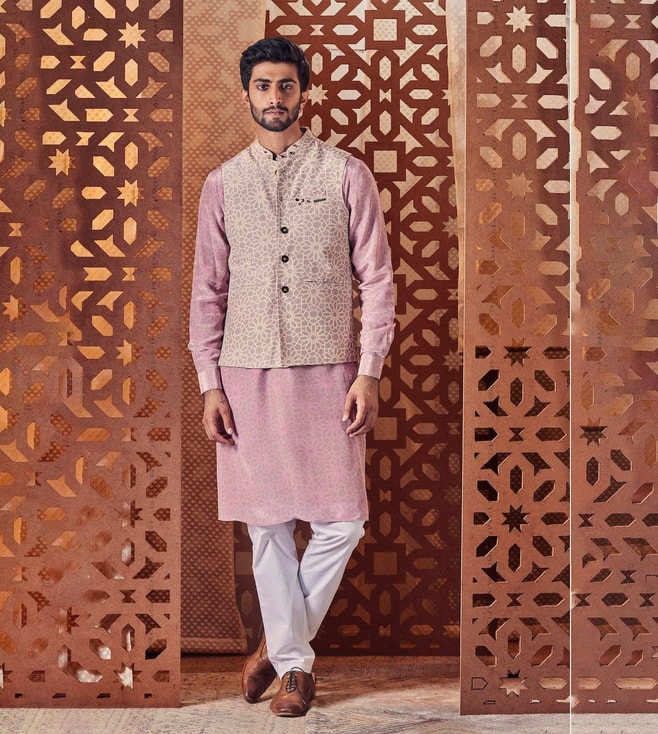 Important TR Chocolate Brown Nehru Jacket For Men's