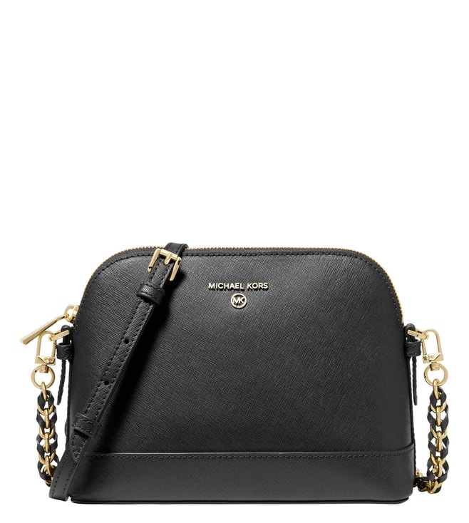 Buy Michael Kors Emmy Saffiano Leather Medium Crossbody Bag (Gold), Large  Online at desertcartINDIA