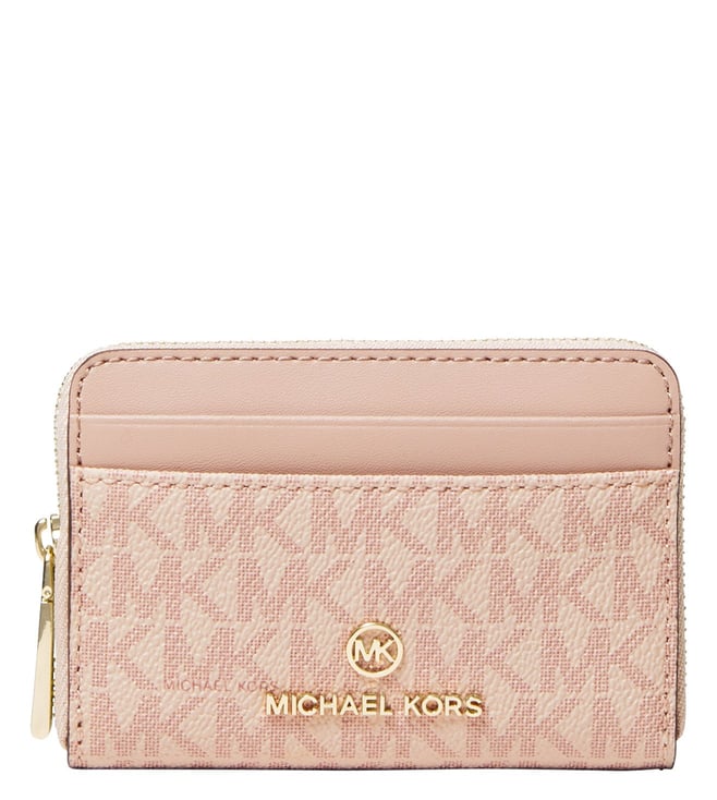 Buy MICHAEL Michael Kors Ballet Jet Set Medium Leather Wallet for Women  Online @ Tata CLiQ Luxury