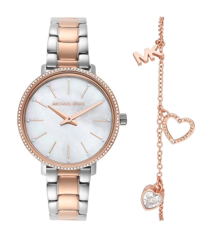 Buy MICHAEL Michael Kors MK1066SET Pyper Watch for Women With Bracelet  Online @ Tata CLiQ Luxury