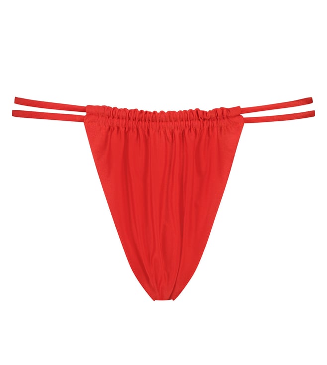 Buy Hunkemoller Lady Bug Borabora High Cut Bikini Bottom for Women
