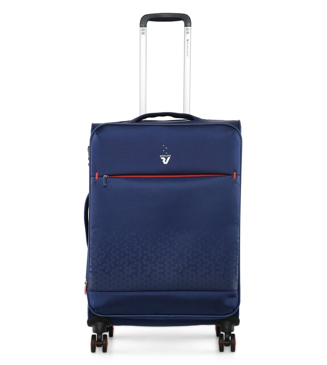 Variante pastel Detectable Buy Roncato Rosso Crosslite Range Soft Case Medium Checked Luggage Online @  Tata CLiQ Luxury
