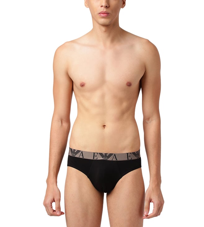 Emporio Armani BRIEF 2 PACK - Briefs - multicolor/nero/black/multi-coloured  