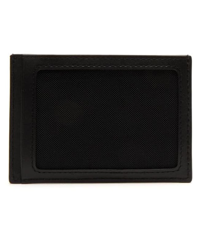 Buy Lacoste Black Fitzgerald Leather Wallet and Card Holder Set for