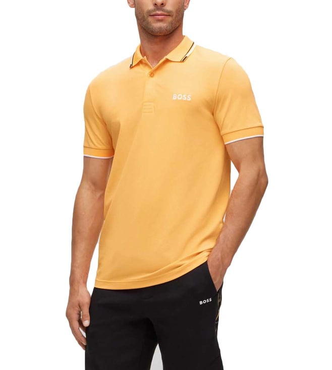 Buy Boss Navy Active Stretch Regular Fit Golf Polo Shirt for Men Online @  Tata CLiQ Luxury