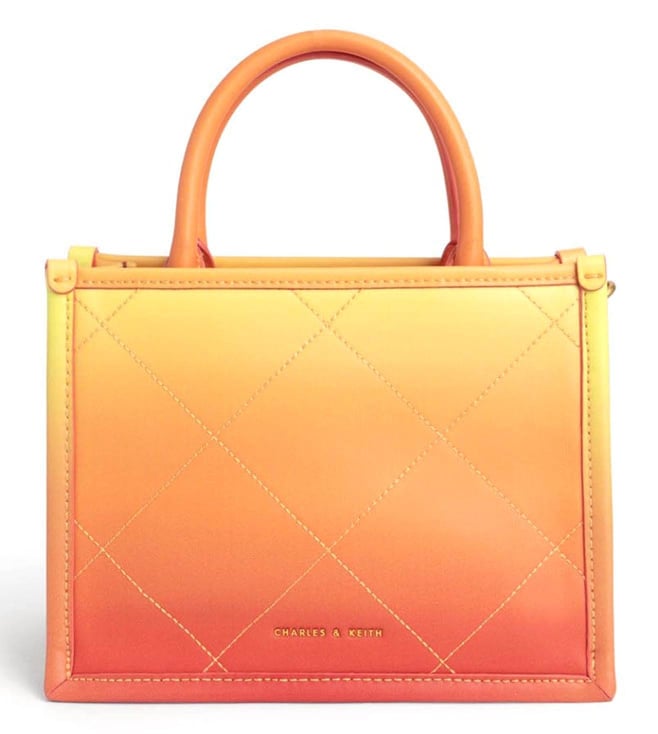 Charles and keith quilted tote bag hot sale