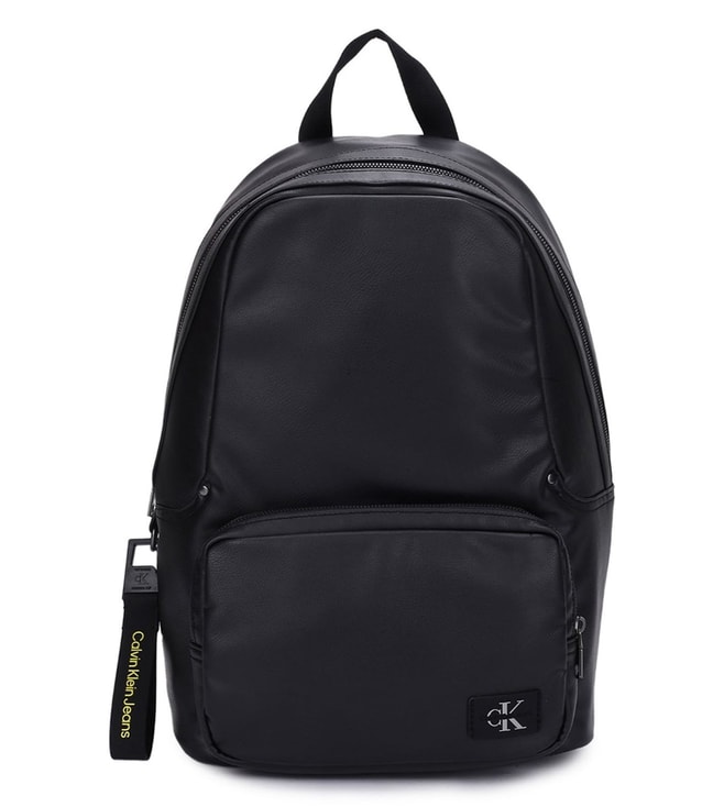 Buy CALVIN KLEIN JEANS Black Tagged Campus Backpack for Men Online @ Tata  CLiQ Luxury