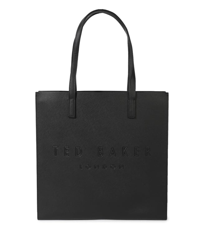 Ted Baker Bromton Leather Purse, Black at John Lewis & Partners