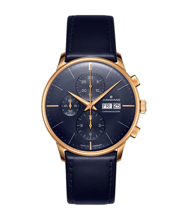 Buy Junghans 027702403 Meister Automatic Chronograph Watch for Men