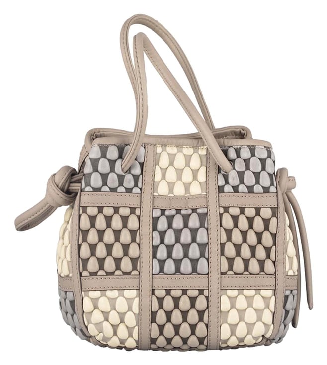 TISSA FONTANEDA 'MAUSI' PATCHWORK MINI BUCKET BAG