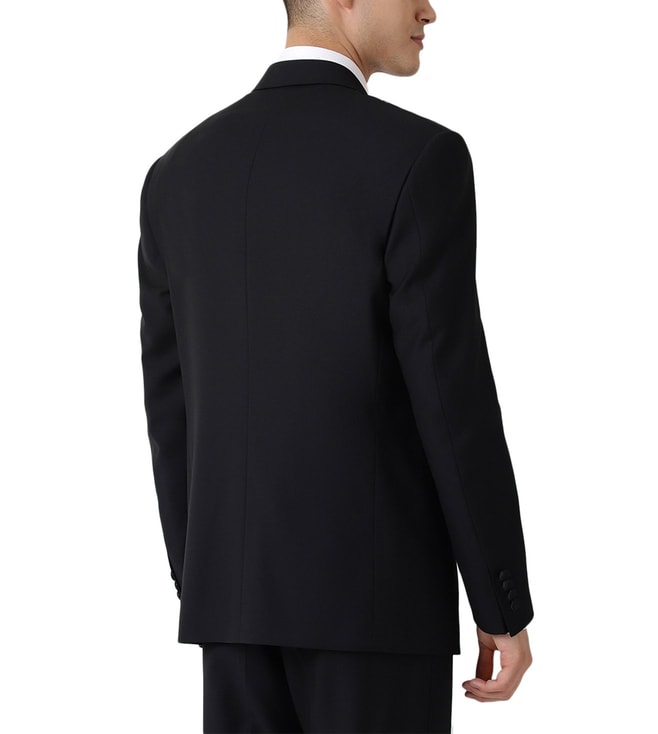 Buy Corneliani Black Smart Fit Tuxido Suit for Men Online @ Tata CLiQ ...