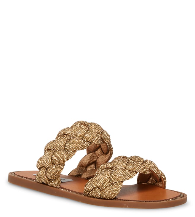 Buy Green Flat Sandals for Women by METMO Online | Ajio.com
