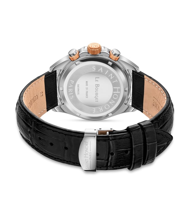 Buy SAINT HONORE LB896001 67NIR LE BOURGET Chronograph Watch for Men