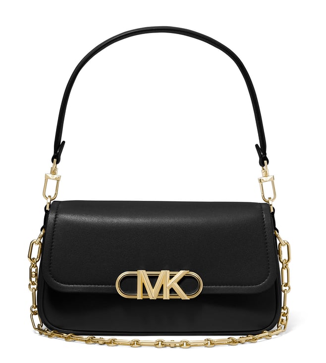 Buy MICHAEL Michael Kors Black Parker Medium Shoulder Bag for Women Online  @ Tata CLiQ Luxury